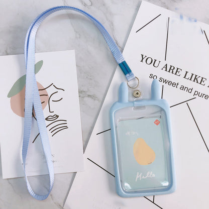 Kawaii /bunny ID Card Holder