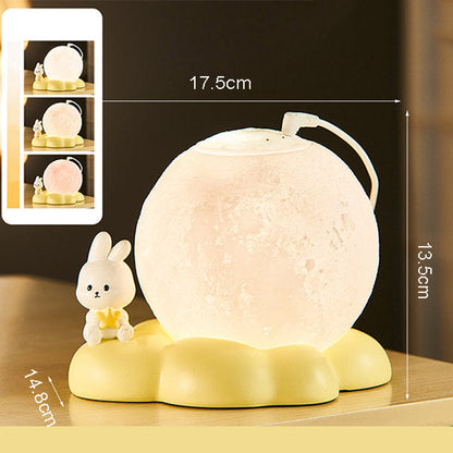 Rabbit Moon Lamp Humidifier