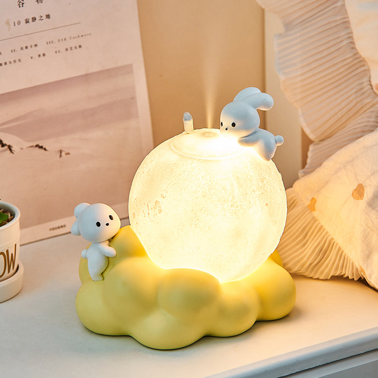 Rabbit Moon Lamp Humidifier