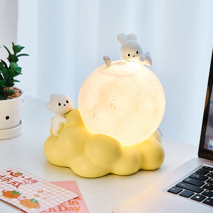 Rabbit Moon Lamp Humidifier