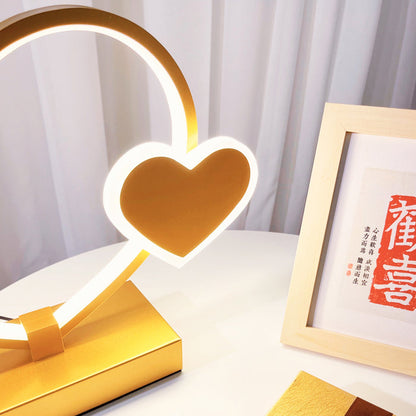 heart shape lamp