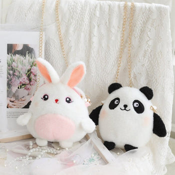 Kawaii Blushing Buddies Plush Backpack - Kawaii Bag - Kawaii Backpack - Kawaii Mini Backpack