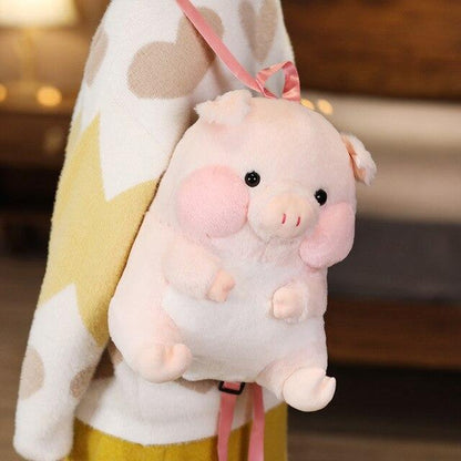 Kawaii Chubby Animals Plush Backpack - Kawaii Bag - Kawaii Backpack - Kawaii Mini Backpack
