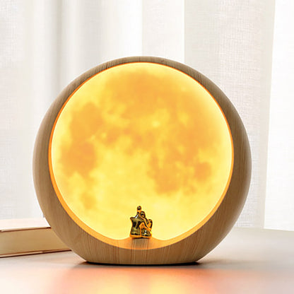 Moon Shadows Lamp