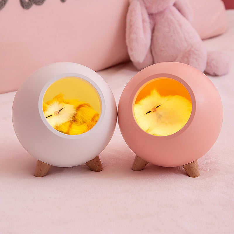 Cute Kitten House Decorative Mini Night Lights