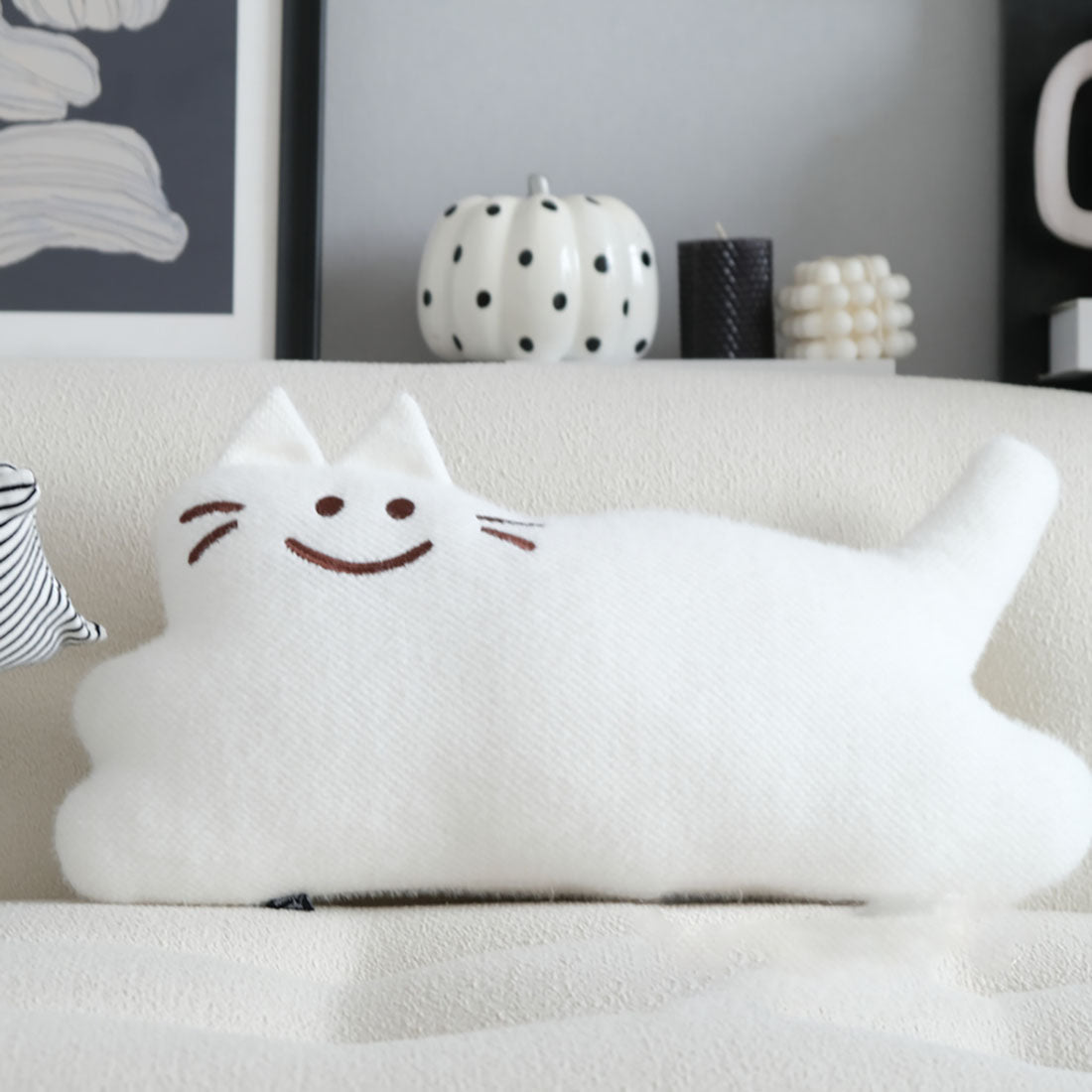 Cat Throw Pillow