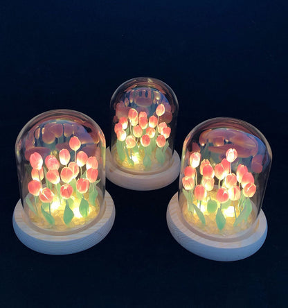 Romantic Tulip Night Light-Decorative Light