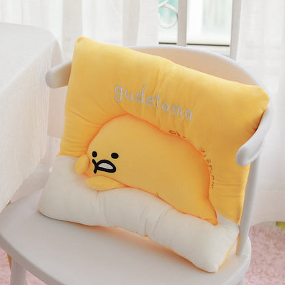 Kawaii Gudetama Seat Cushion Pillows