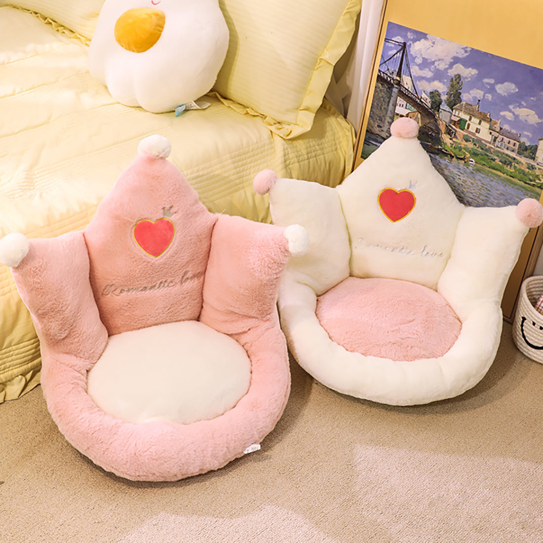 Comfy Crown Cushion