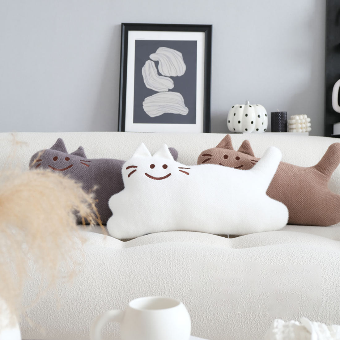 Cat Throw Pillow