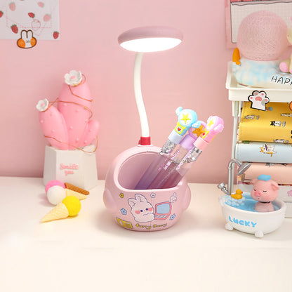 Bunny Pen Holder Spotlight Night Lamp