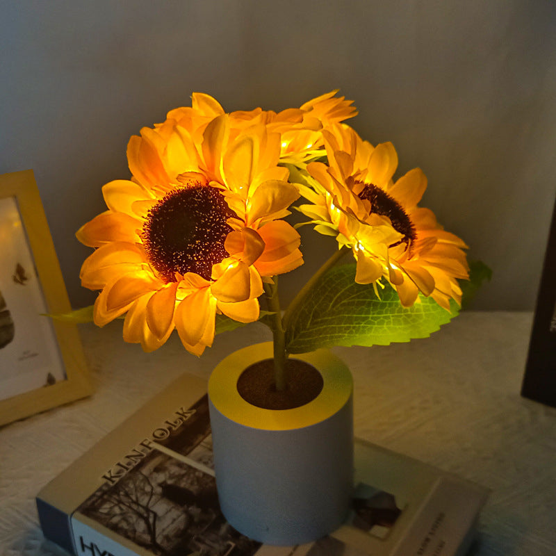 LED Sunflower Lamp