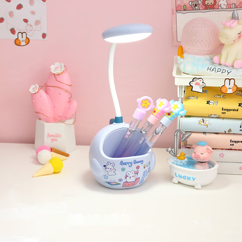 Bunny Pen Holder Spotlight Night Lamp