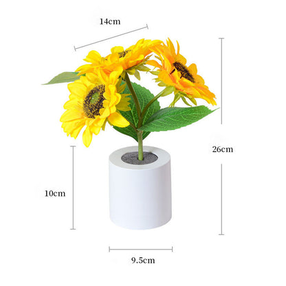 LED Sunflower Lamp