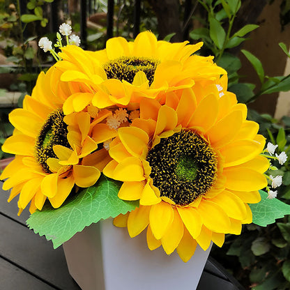 Creative Sunflower Pot Light