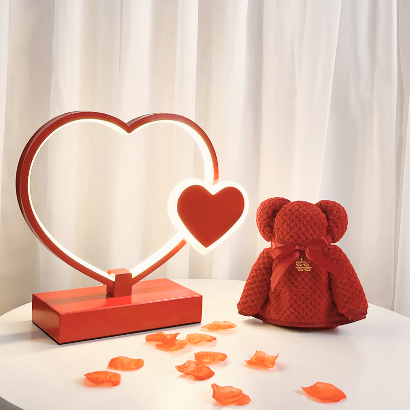 heart shape lamp