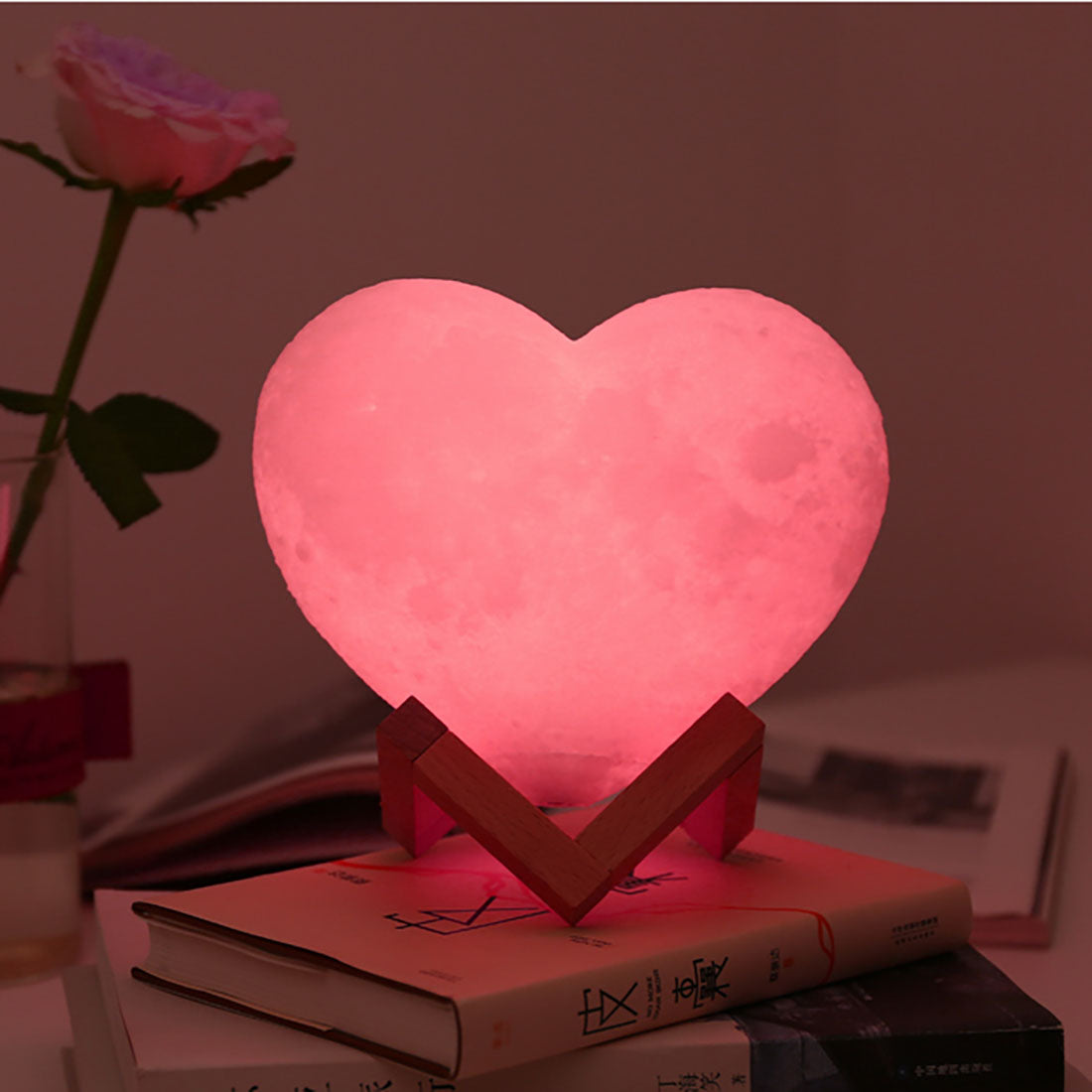 Glowing Heart Light