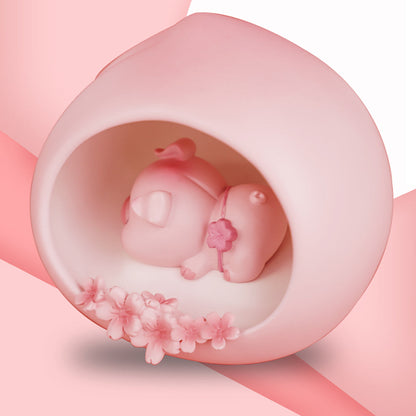 Cute Peach Pig Night Lamp