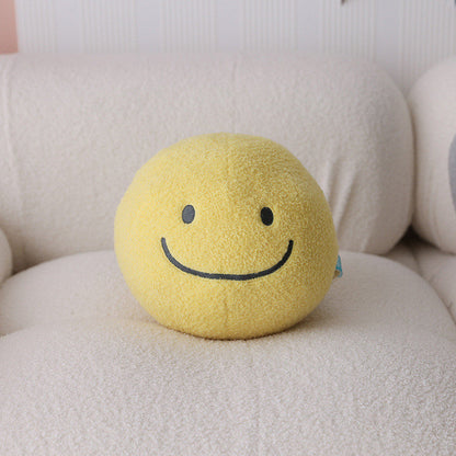 Cute Round Ball Pillow - Spandex - Down Cotton - Penguin - Smiley