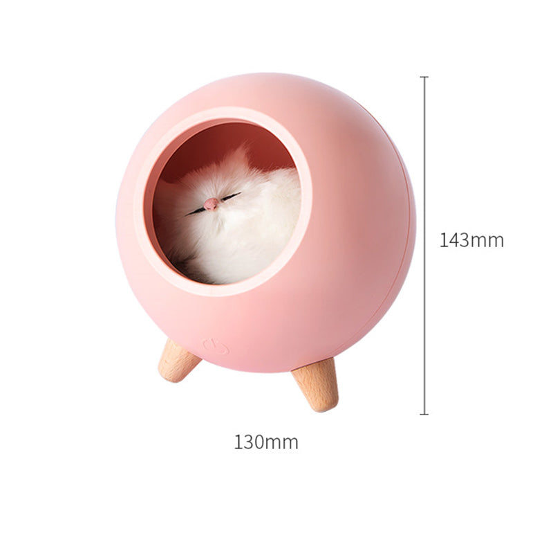 Cute Kitten House Decorative Mini Night Lights