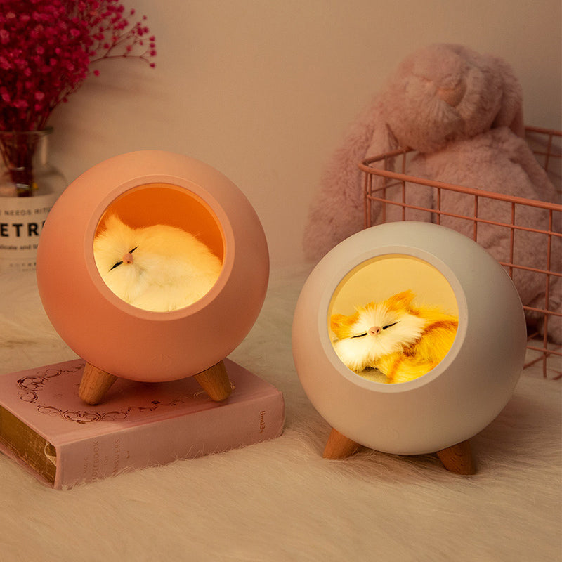 Cute Kitten House Decorative Mini Night Lights