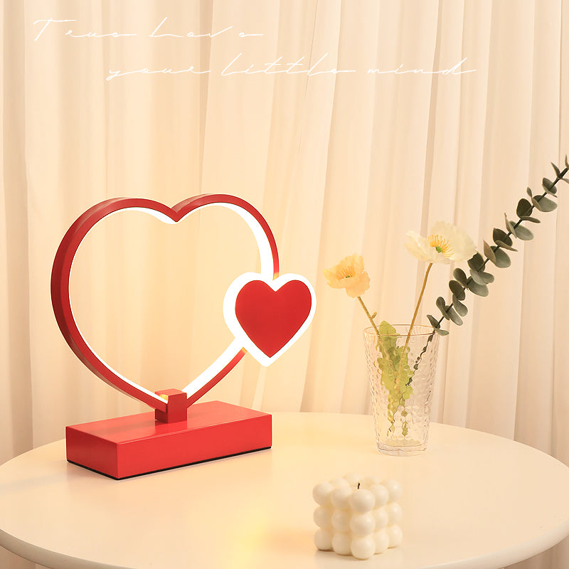 heart shape lamp