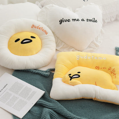 Kawaii Gudetama Seat Cushion Pillows