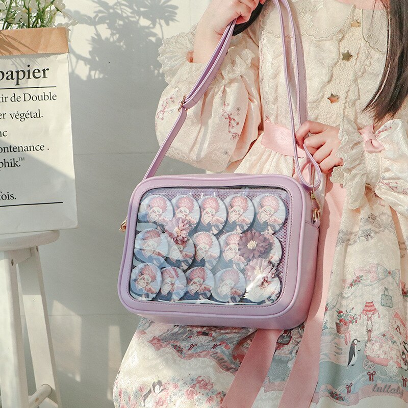 Kawaii Transparent Jelly Handbag
