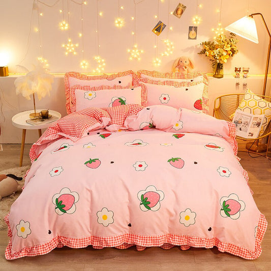 Strawberry Bedding Set The Perfect Way to Sweeten Your Sleep