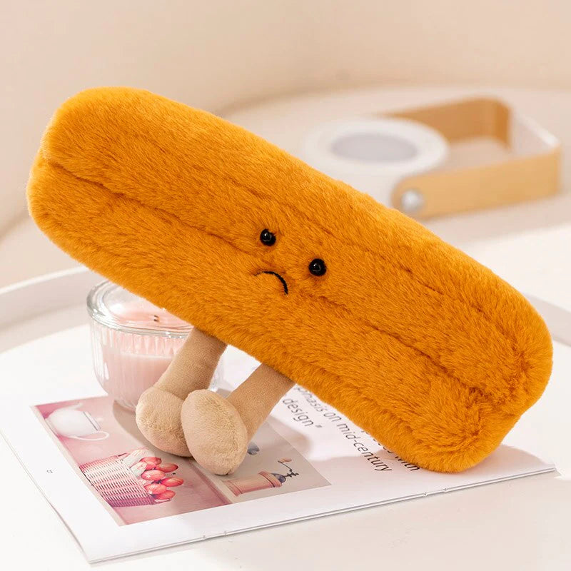 Fluffy Kawaii Breakfast Bakery Plushie Collection