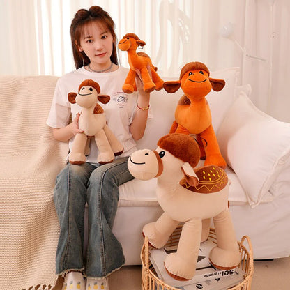 Smiling Kawaii Camel Plushies