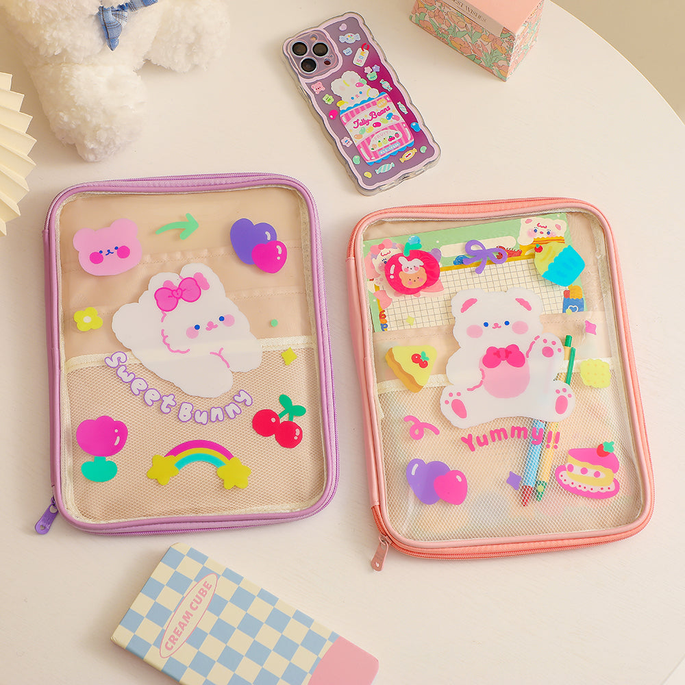 Kawaii Cute Transparent Bag - Kawaii Bag - Kawaii Backpack - Kawaii Mini Backpack