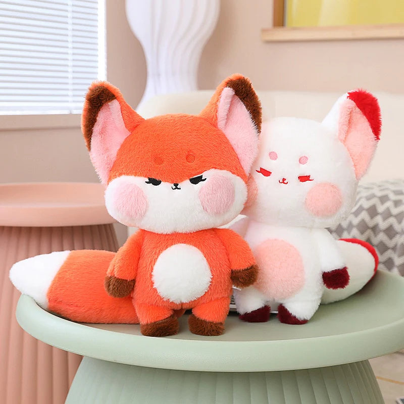Fluffy Kawaii Huge Tail Fox Stuffed Animals Plushies