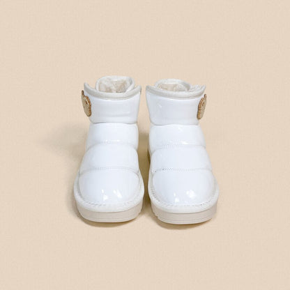 Kawaii Bear Winter Plush Snow Boots Shoes