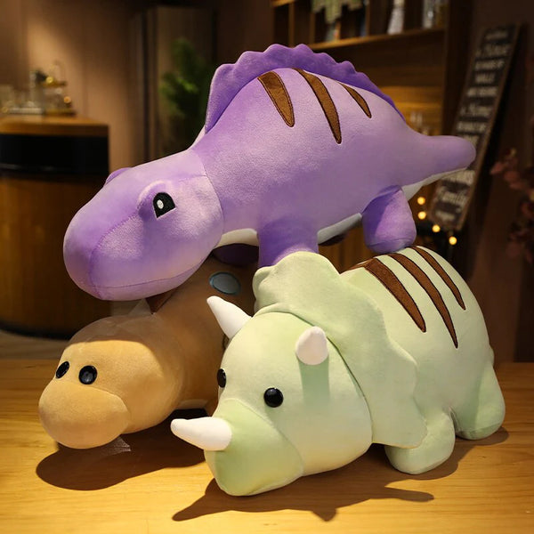 Kawaii Dino Buddies Cuscino Ciambella Plushies – Youeni