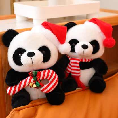 Christmas Santa Panda Plushies | NEW