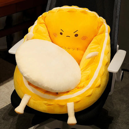 Happy and Angry Kawaii Chair Cushion Stuffed Toy Plushies