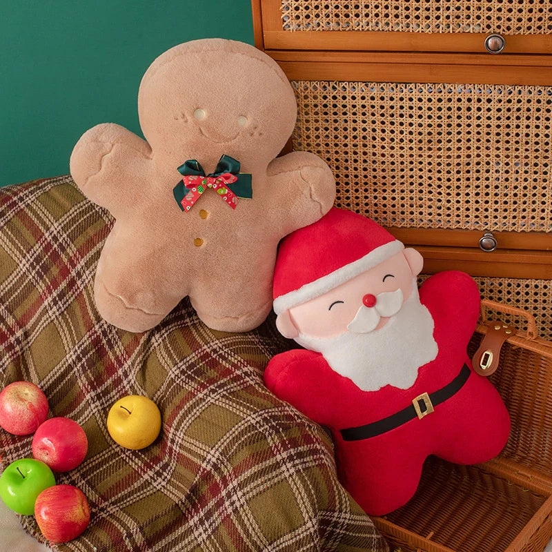 Christmas Kawaii Gingerbread Santa Tree Stuffed Toys Plushies Collection