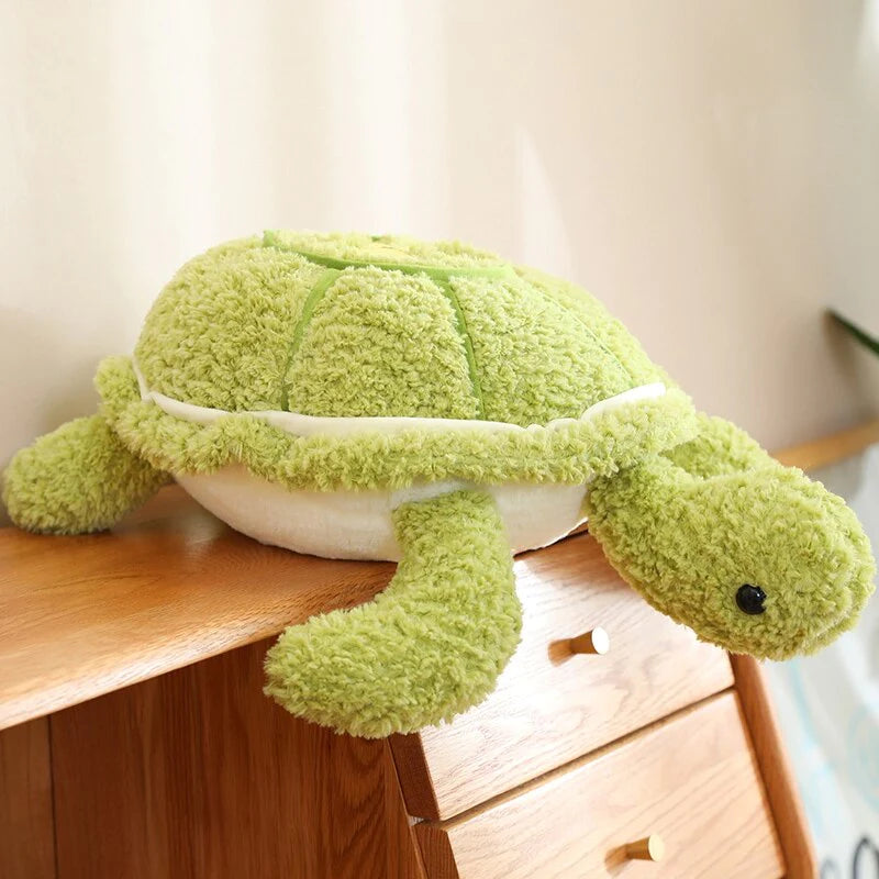 Fluffy Kawaii Green Turtle Stuffed Animals Plushie