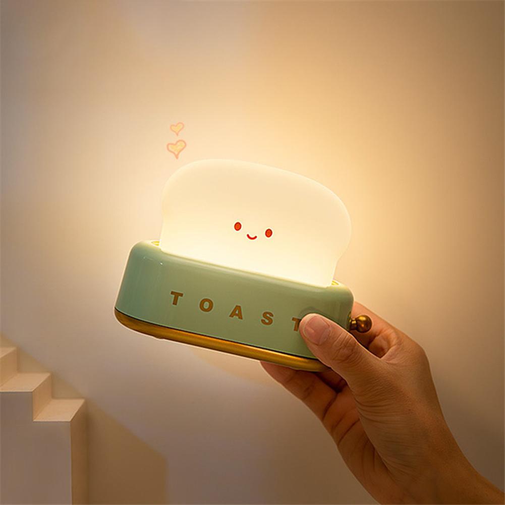 LED Toast Bread USB Night Light