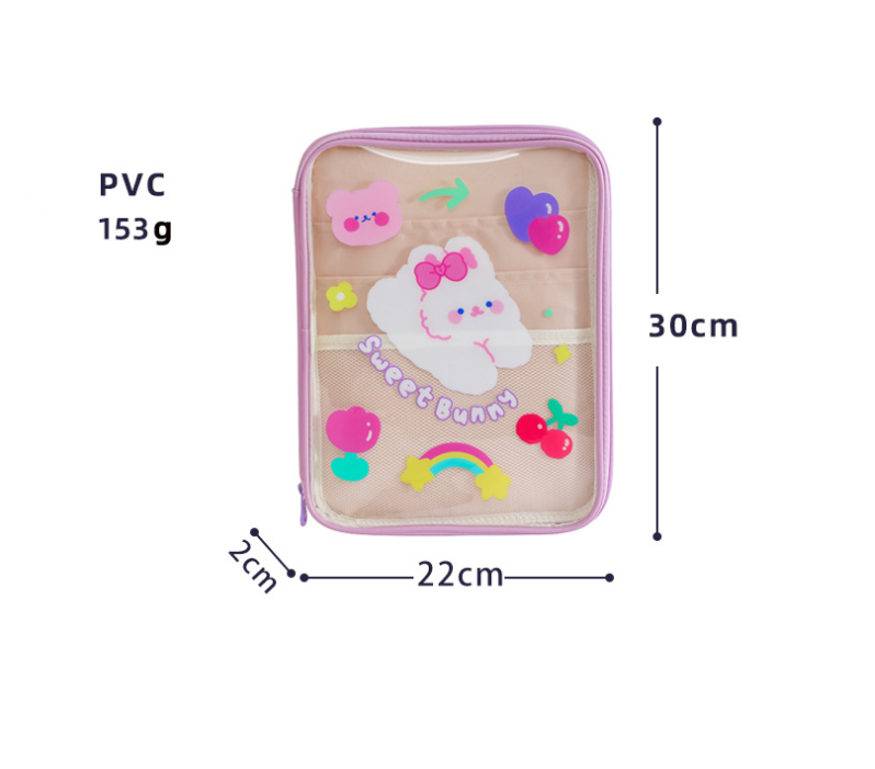 Kawaii Cute Transparent Bag - Kawaii Bag - Kawaii Backpack - Kawaii Mini Backpack