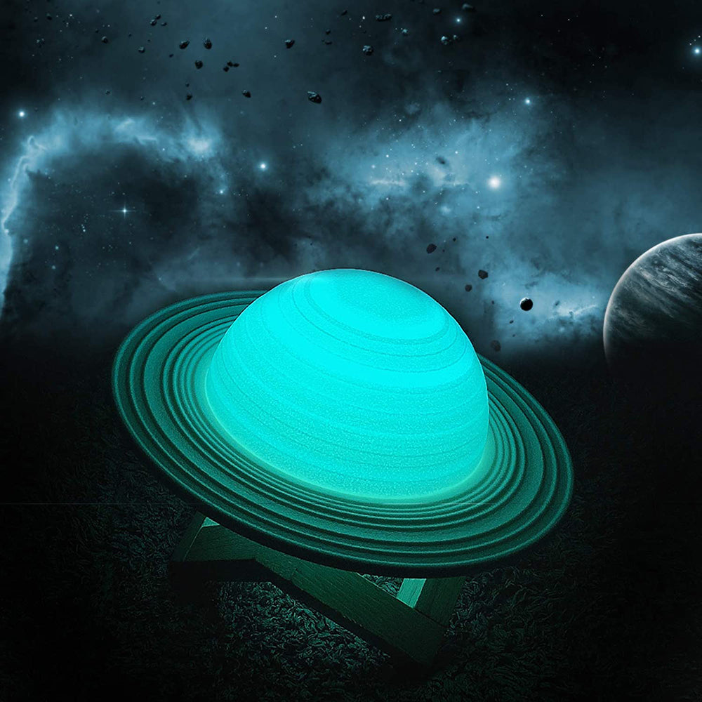 Color Changing Saturn Lamp