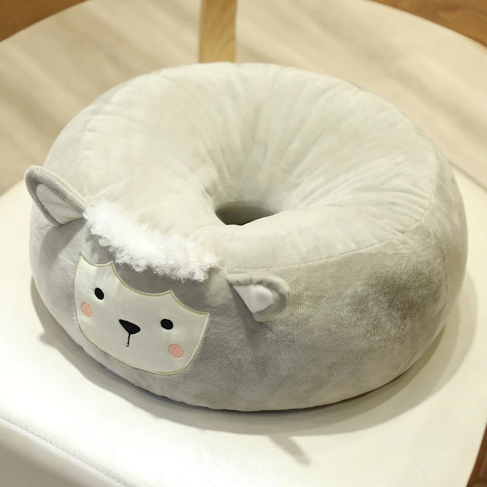 Kawaii Dino Buddies Donut Cushion Plushies