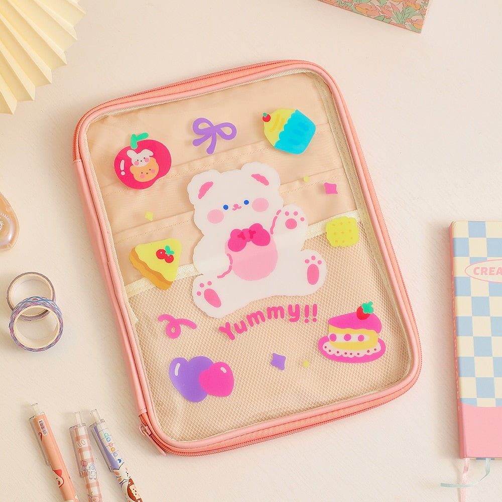 Kawaii Cute Transparent Bag - Kawaii Bag - Kawaii Backpack - Kawaii Mini Backpack