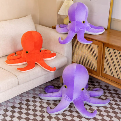 Colorful Kawaii Octopus Stuffed Animals Duo Plushies