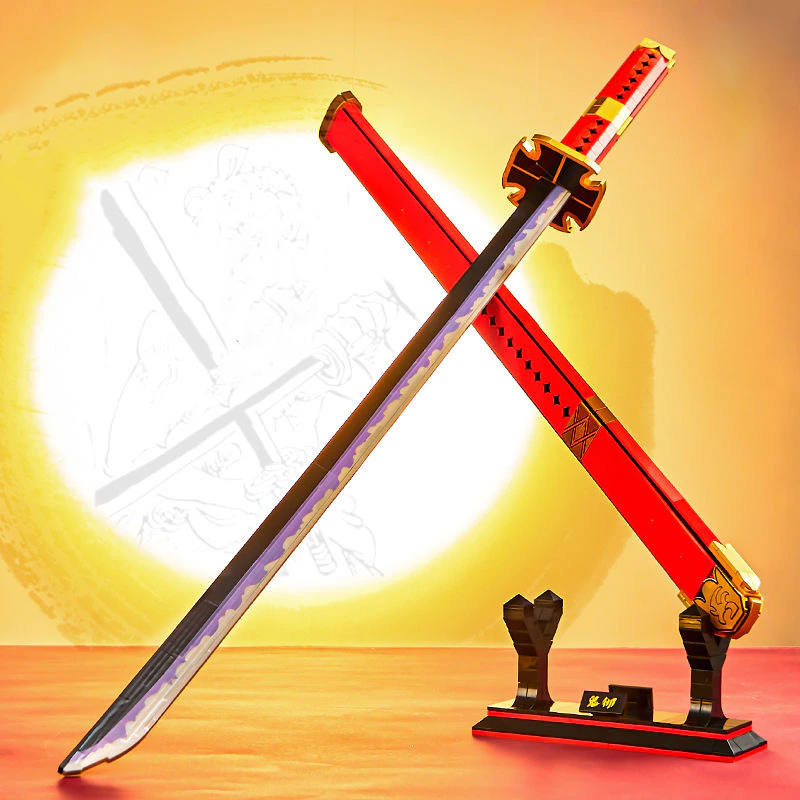 Sandai Kitetsu Cursed Sword and Stand Building Blocks