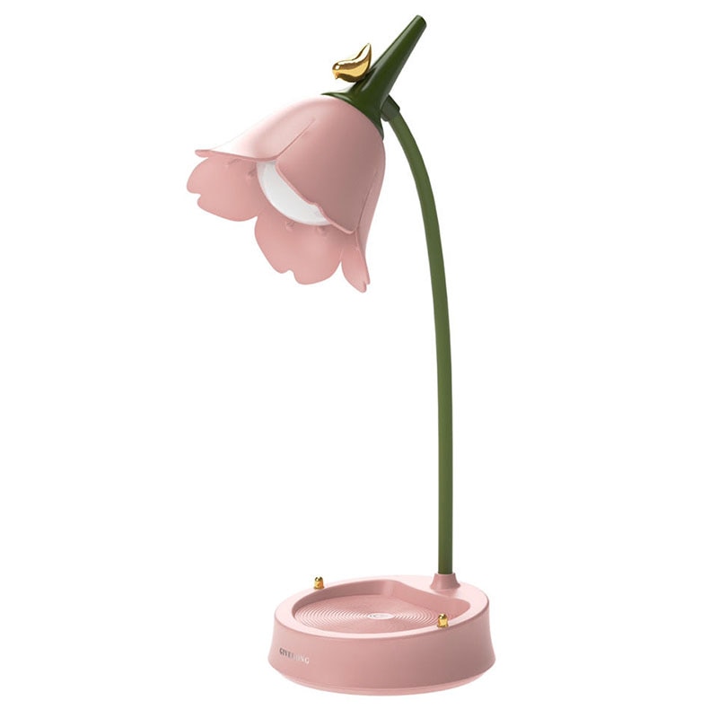 Aesthetic Flower Vintage Kawaii Desk Lamp