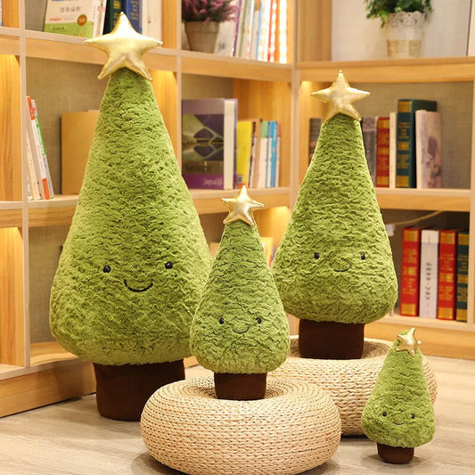 Friendly Kawaii Christmas Tree Plushie