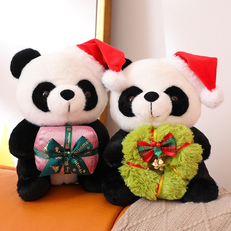 Christmas Santa Panda Plushies | NEW