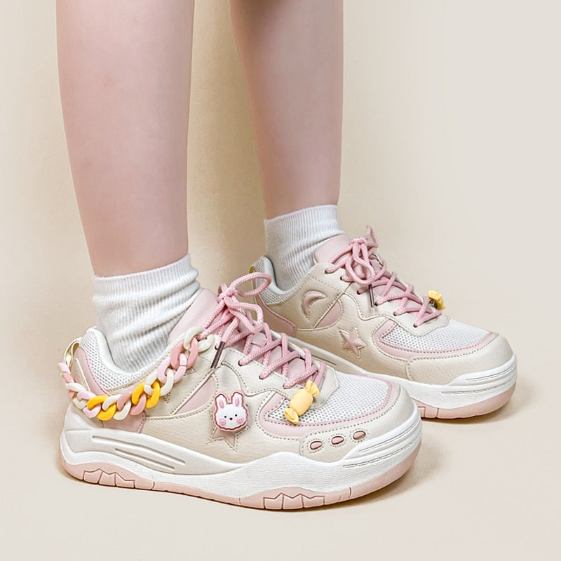 Kawaii Bunny Candy Chain Chunky Shoe Sneaker